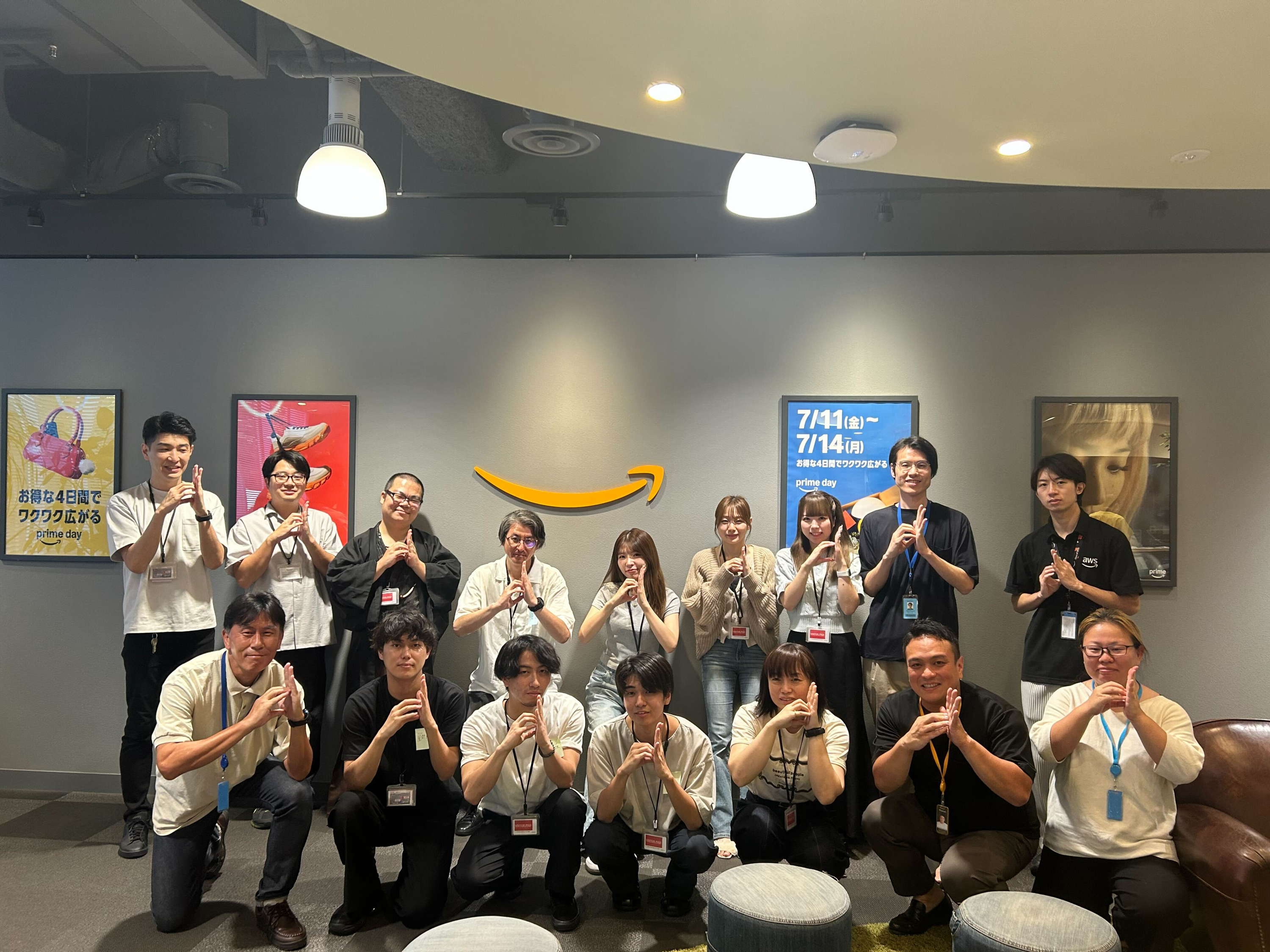 【AWSイベントストーミングday1】dip企画&開発10人超でAmazonさんのオフィスに行ってきた
