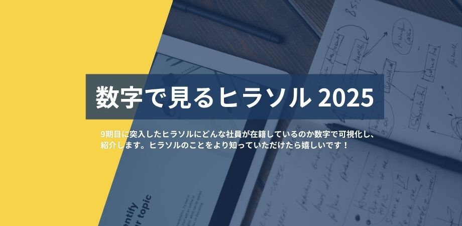 【数字で見るヒラソル】～2025～