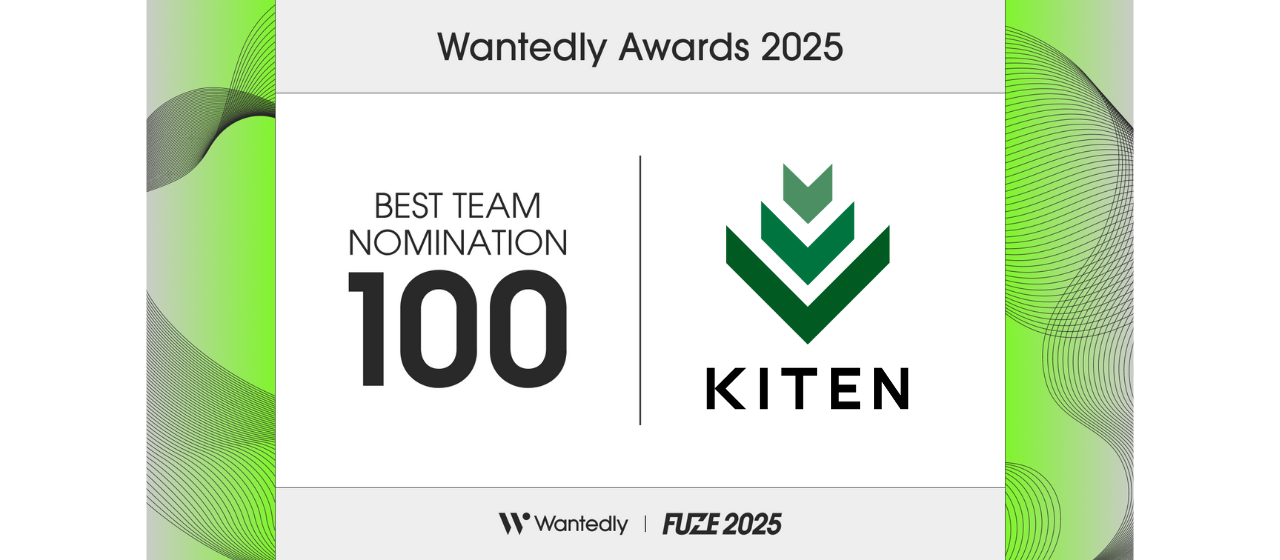 BEST TEAM NOMINATION 100（TEAM OF THE YEAR BEST 100）にKITENがノミネートされました🎉