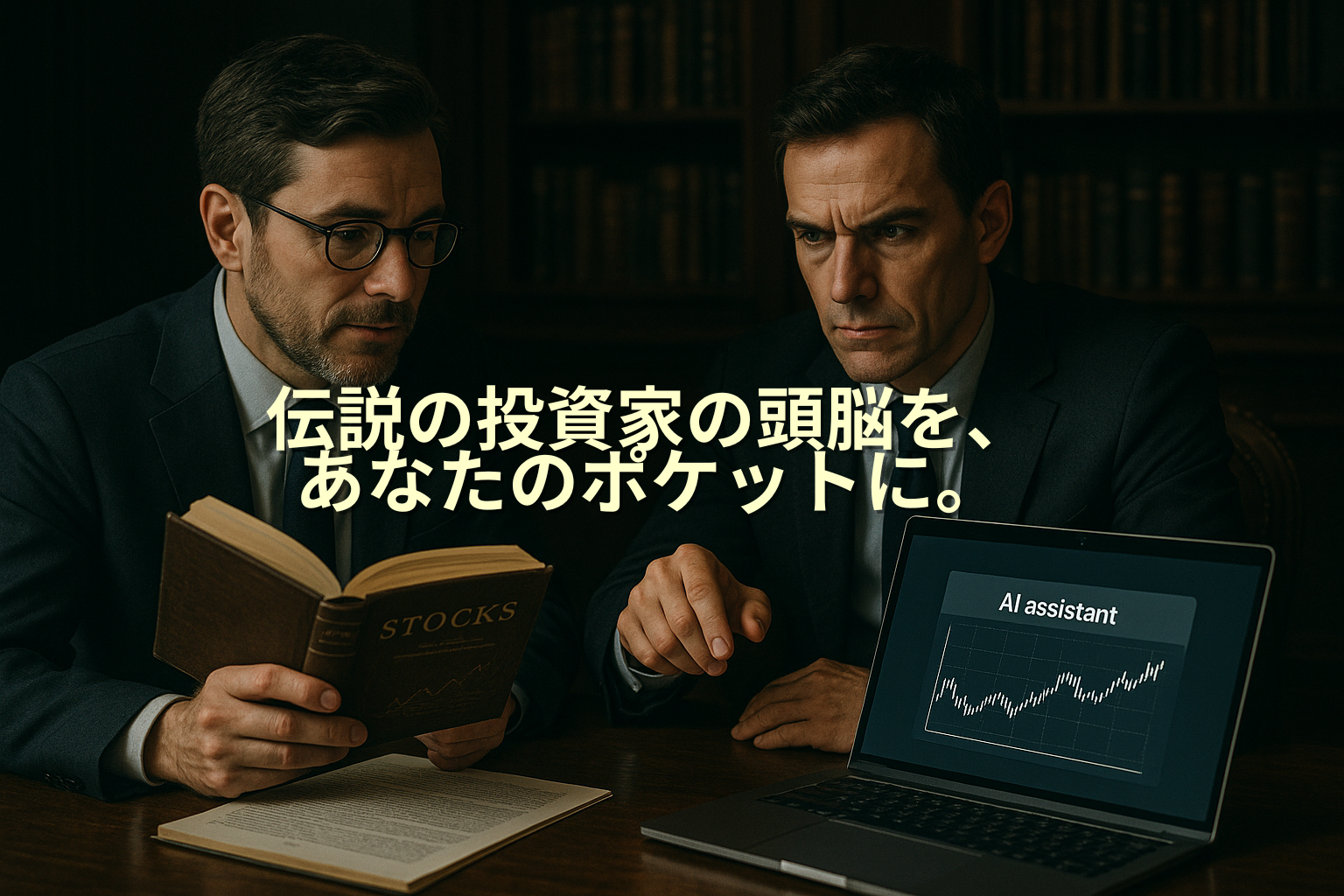投資の“巨人たち”と会話できる未来