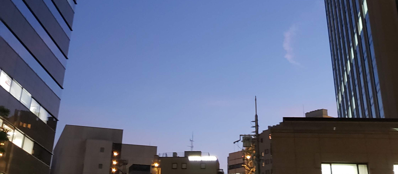 会社近くの風景