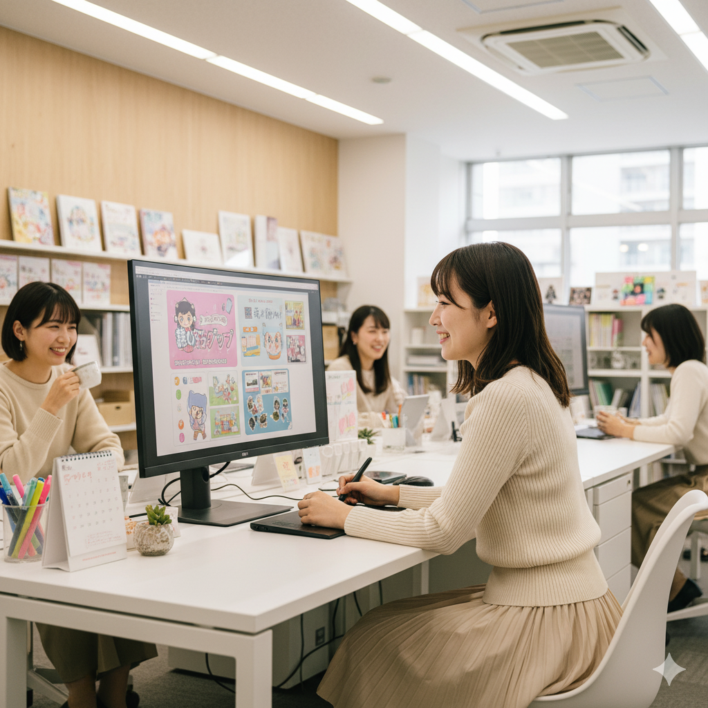 【入社1年目社員インタビュー】「デザインって楽しい！」ものづくり未経験からグッズ制作に飛び込んだ私のリアル