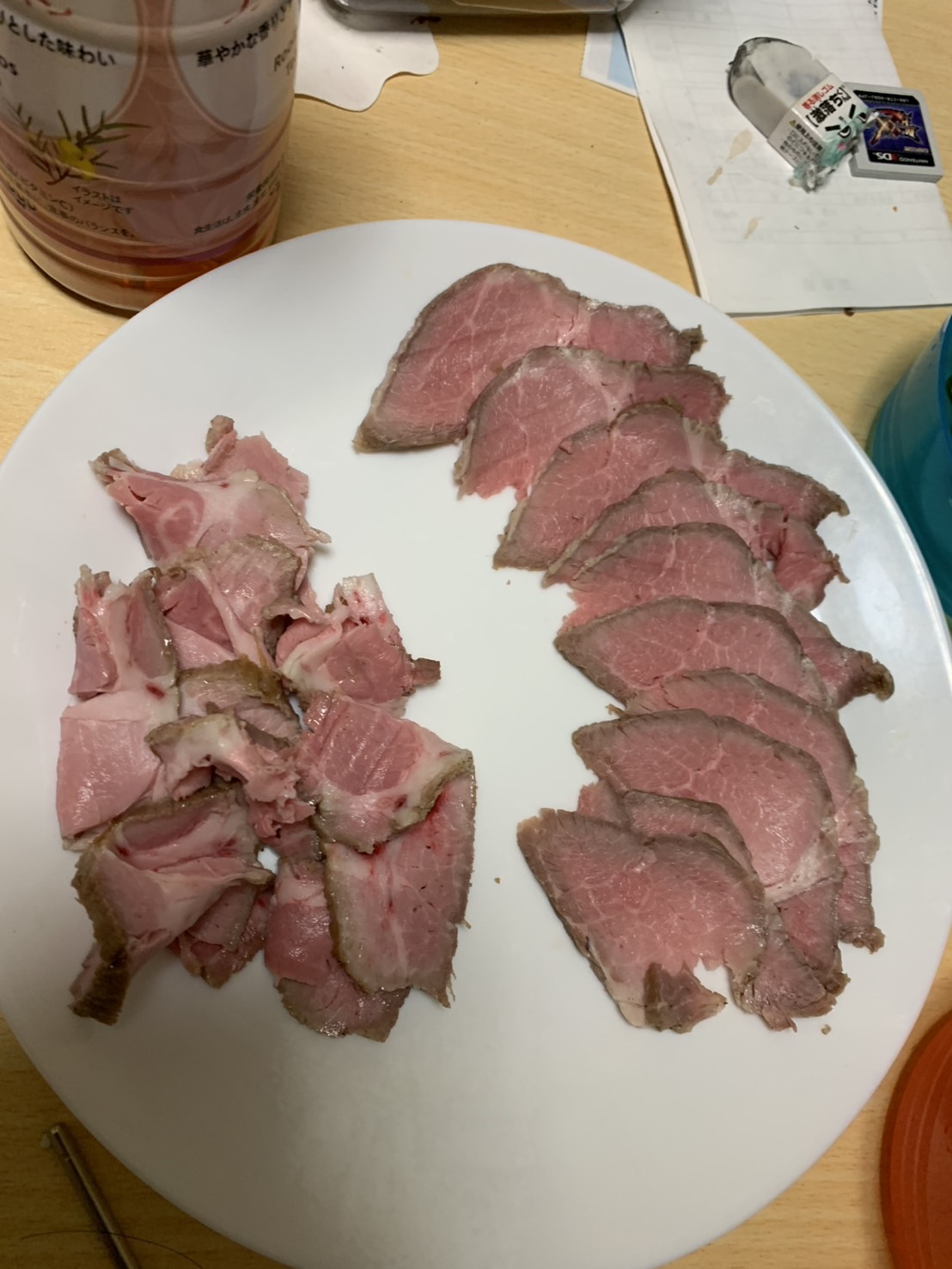 ビールと肉が一番美味ぇんだ！！！！