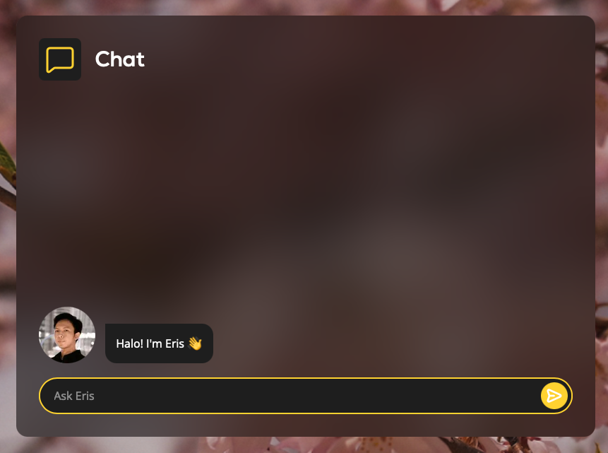 Built my first RAG-based AI chatbot