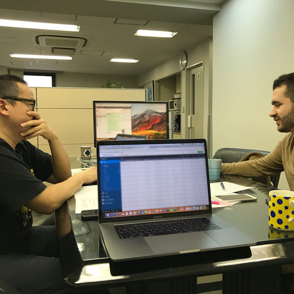 ミーティング風景