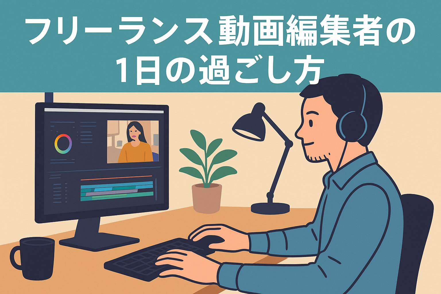 【職種紹介】フリーランス動画編集者の1日とは？