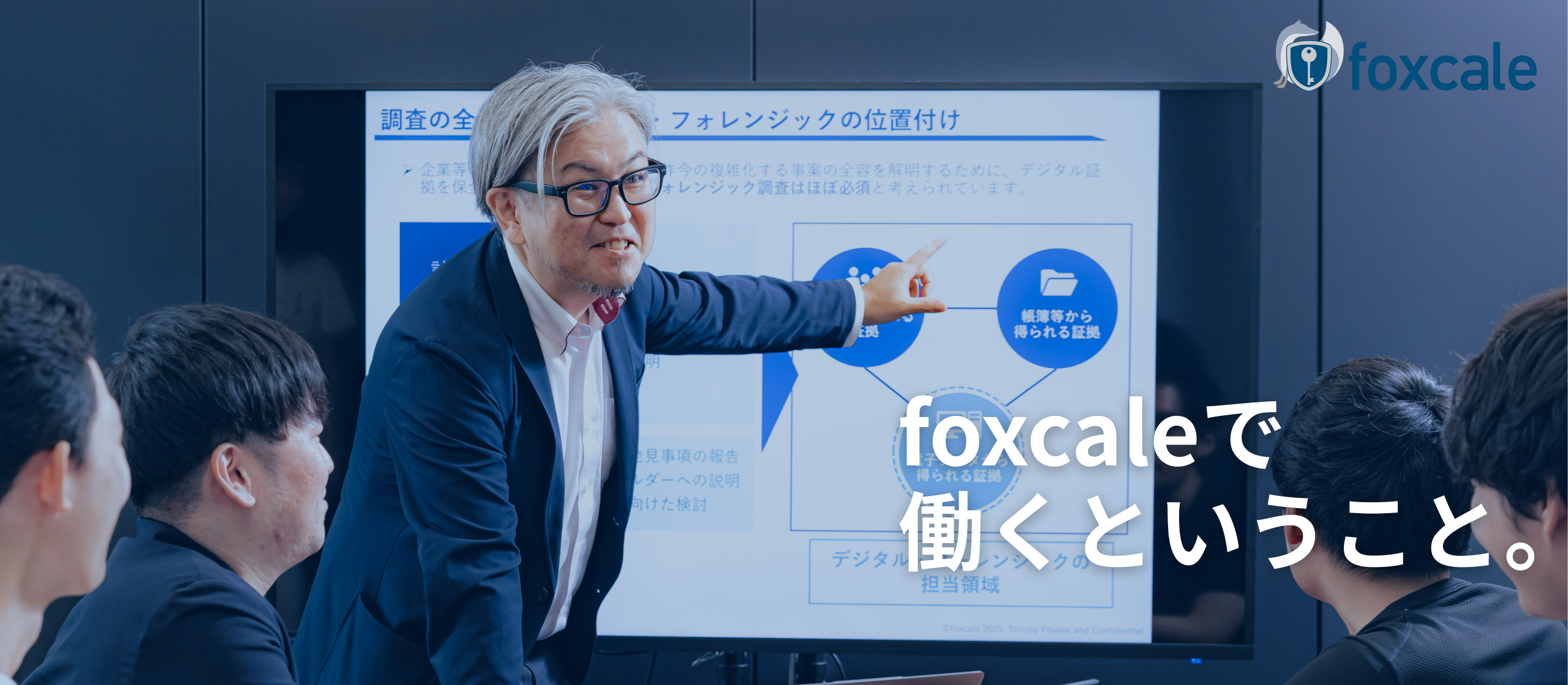 不正調査の現場を知る。foxcaleで働くということ