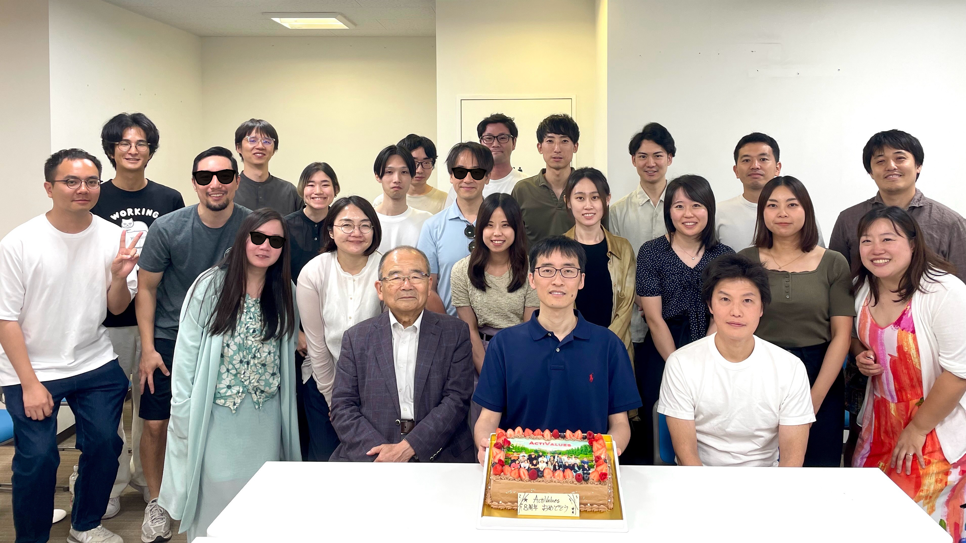 アクティバリューズ 8周年記念！過去を振り返り、未来を見据えて