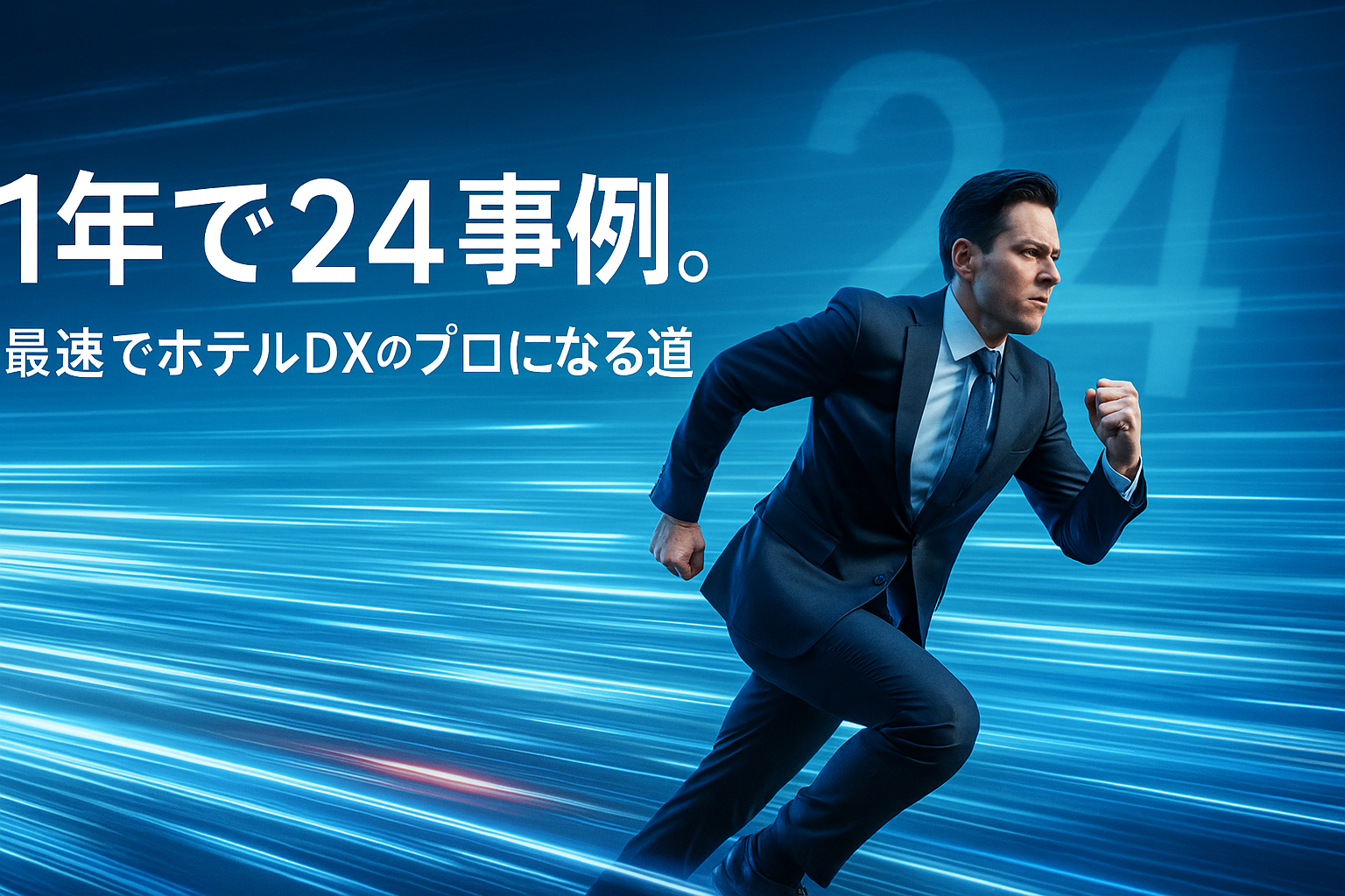 なぜ他社の3倍速で成長できるのか？「1年24事例」が創るホテルDXプロフェッショナルの実態