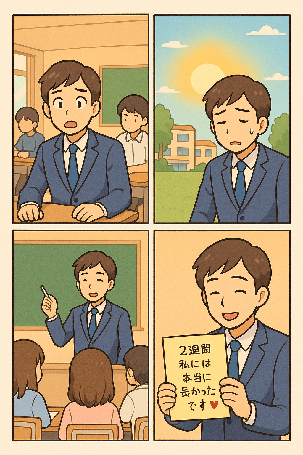 えっ!? 生徒に避けられた——それでも“先生になりたい”と思えた2週間