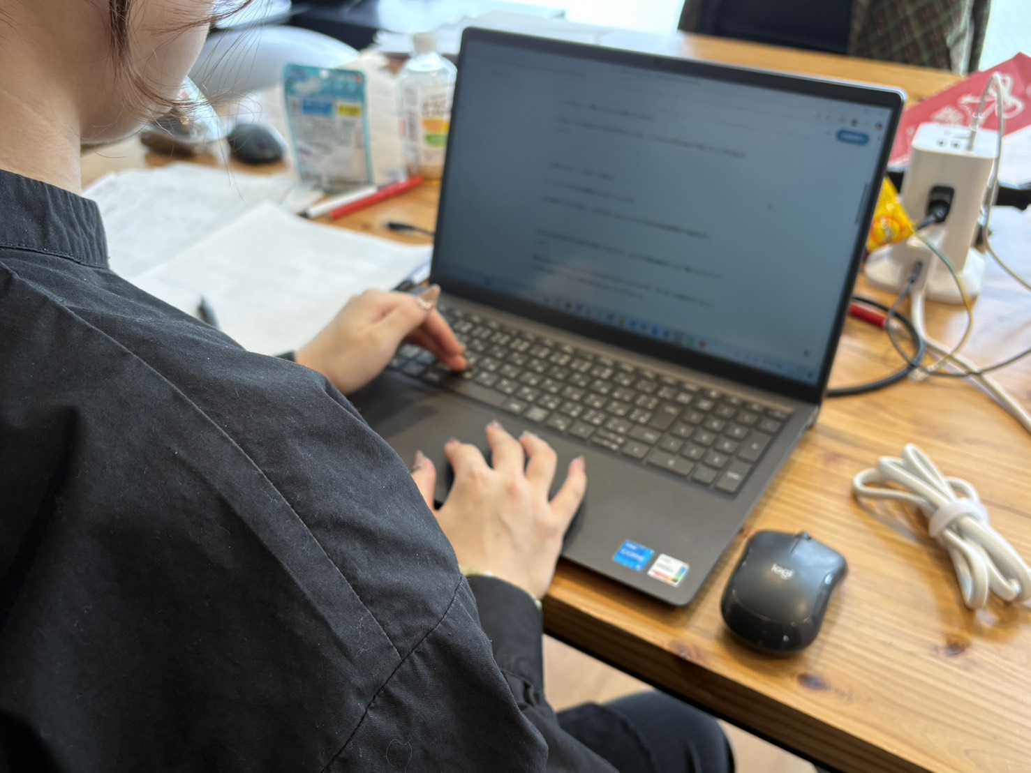 入社半年の社員の一日