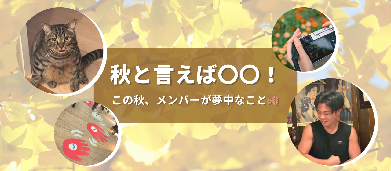 秋と言えば〇〇！この秋、メンバーが夢中なこと🍂