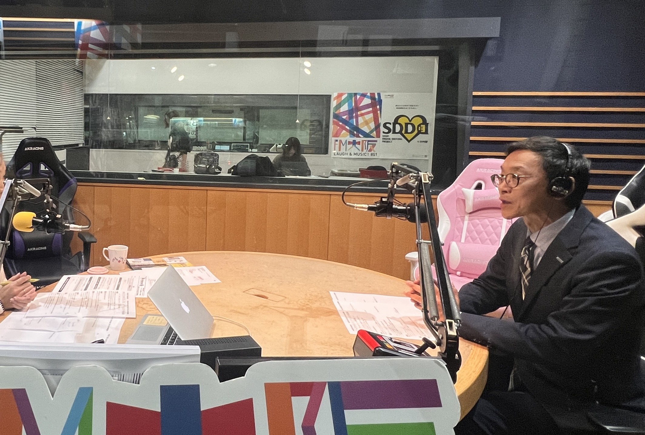 FM大阪の番組に出演！ ～11/1〈いい医療の日〉を前に、MSL石鞍さんが感染管理への思いをお話ししました～