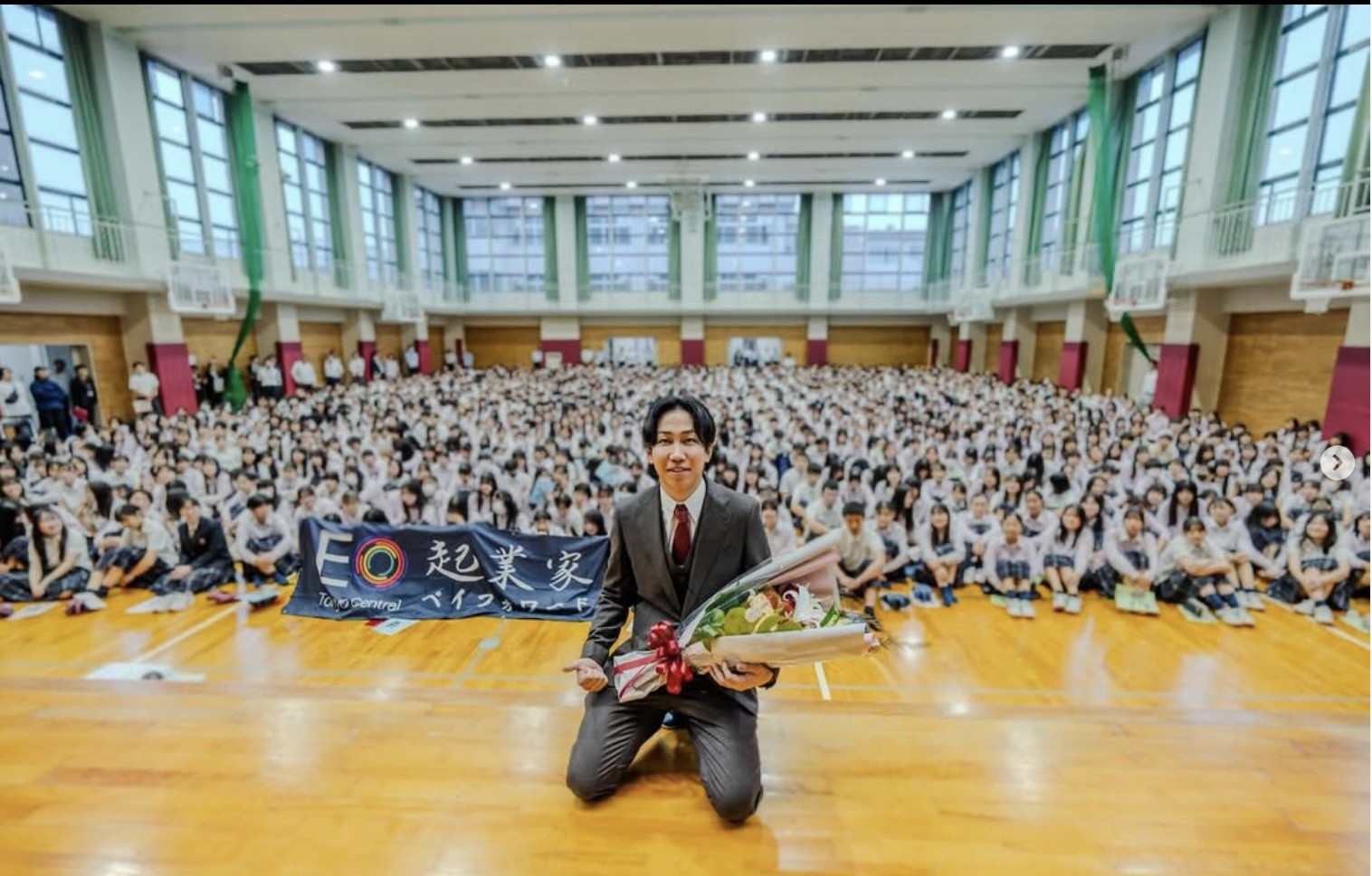 「夢は叶う。その証明を、母校で。」JOKER’S代表・松村拓馬が高校の母校で語った、“挑戦する人を応援する”という生き方。