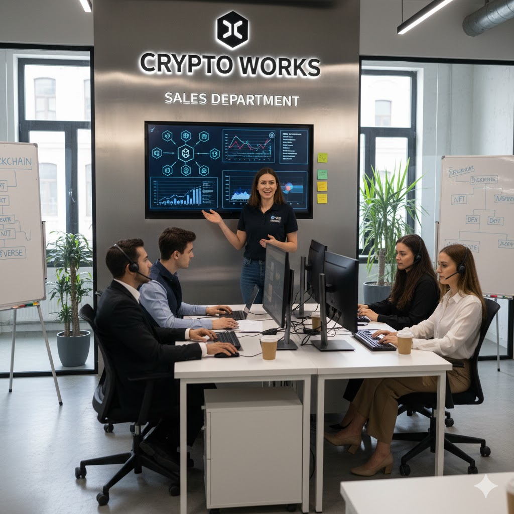 Web3業界の成長を加速させる。クリプトワークスの営業メンバーを募集