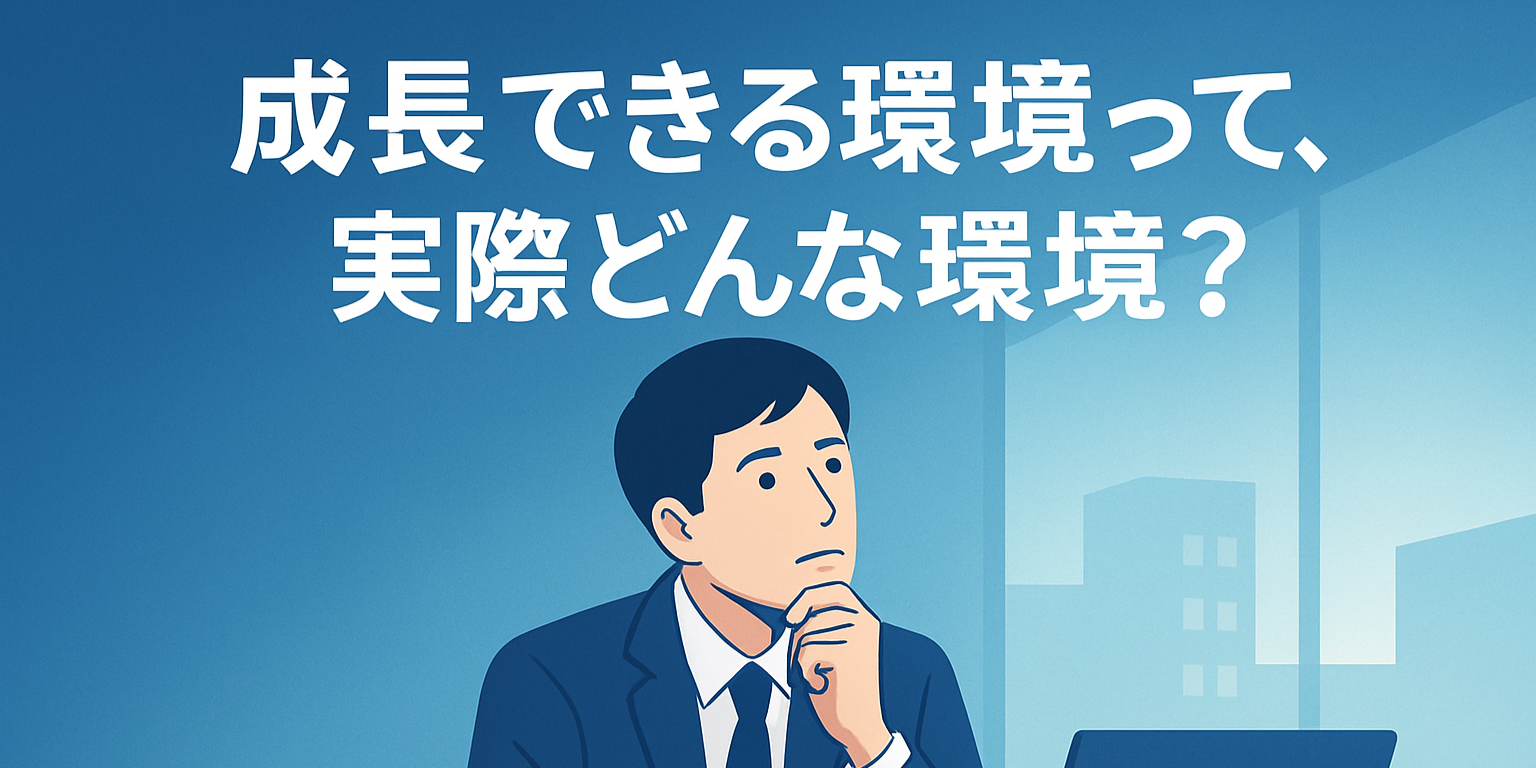 「成長できる環境」って、実際どんな環境？―ヘルスベイシスが考える“本当の成長”