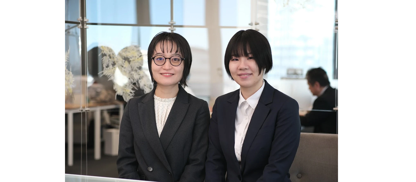 入社2年目の新卒2人が振り返る、就活中から現在に至るまで