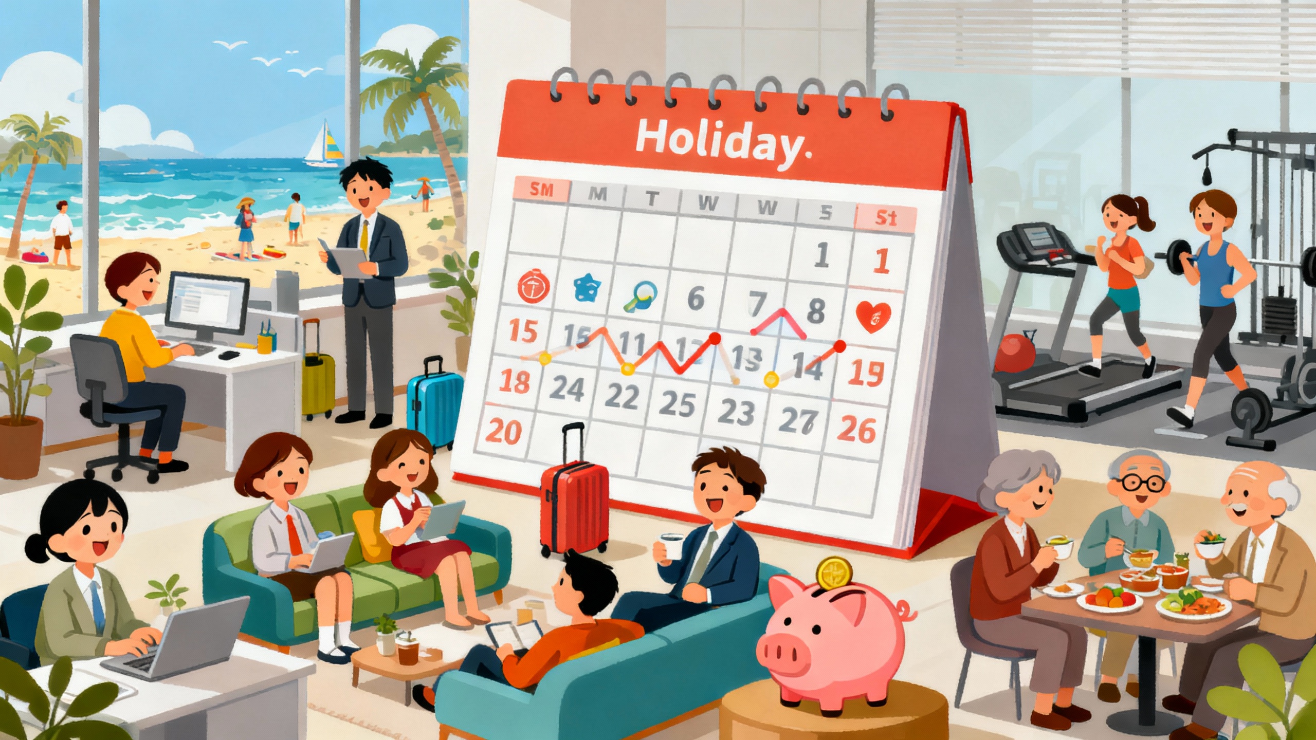 働きやすい環境を追求しています！（福利厚生）