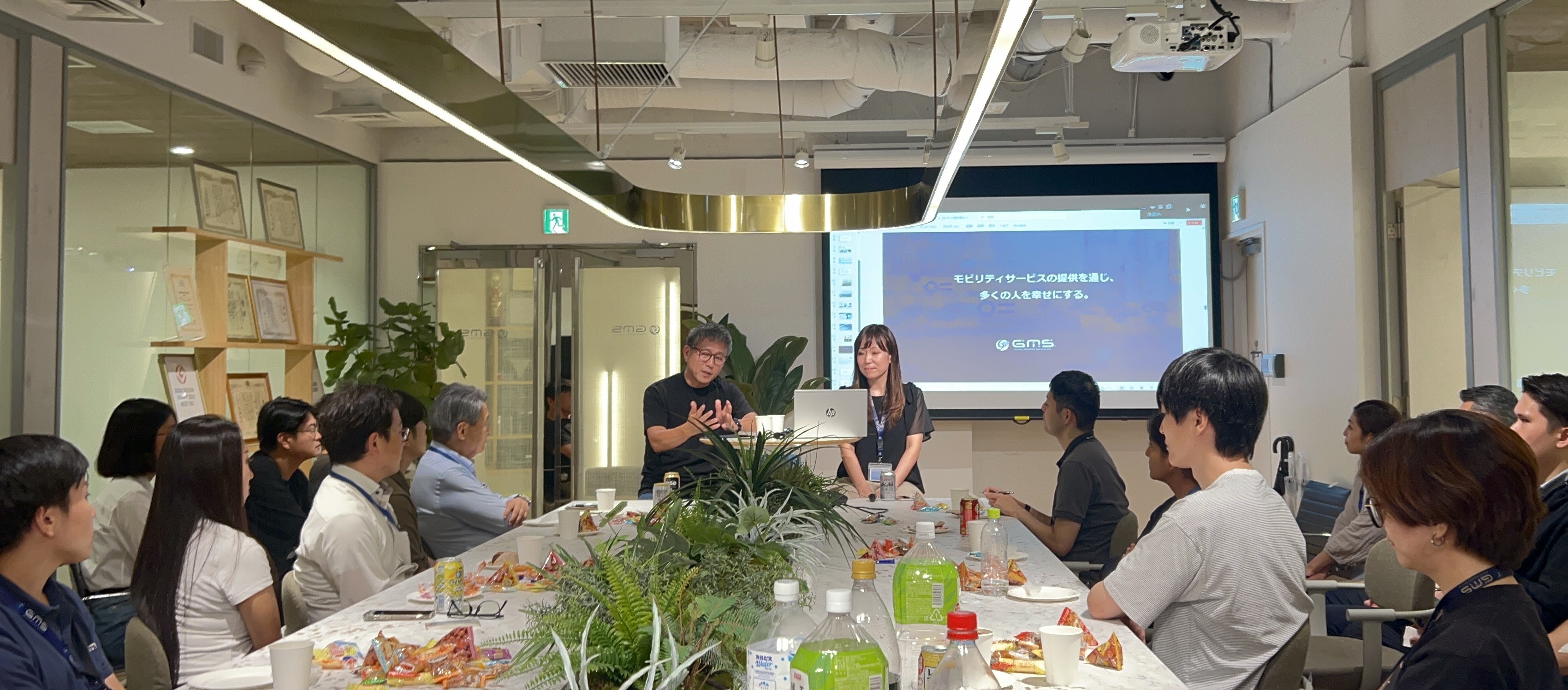 社長創業ヒストリーセッションにてGMSの"原点"に触れる