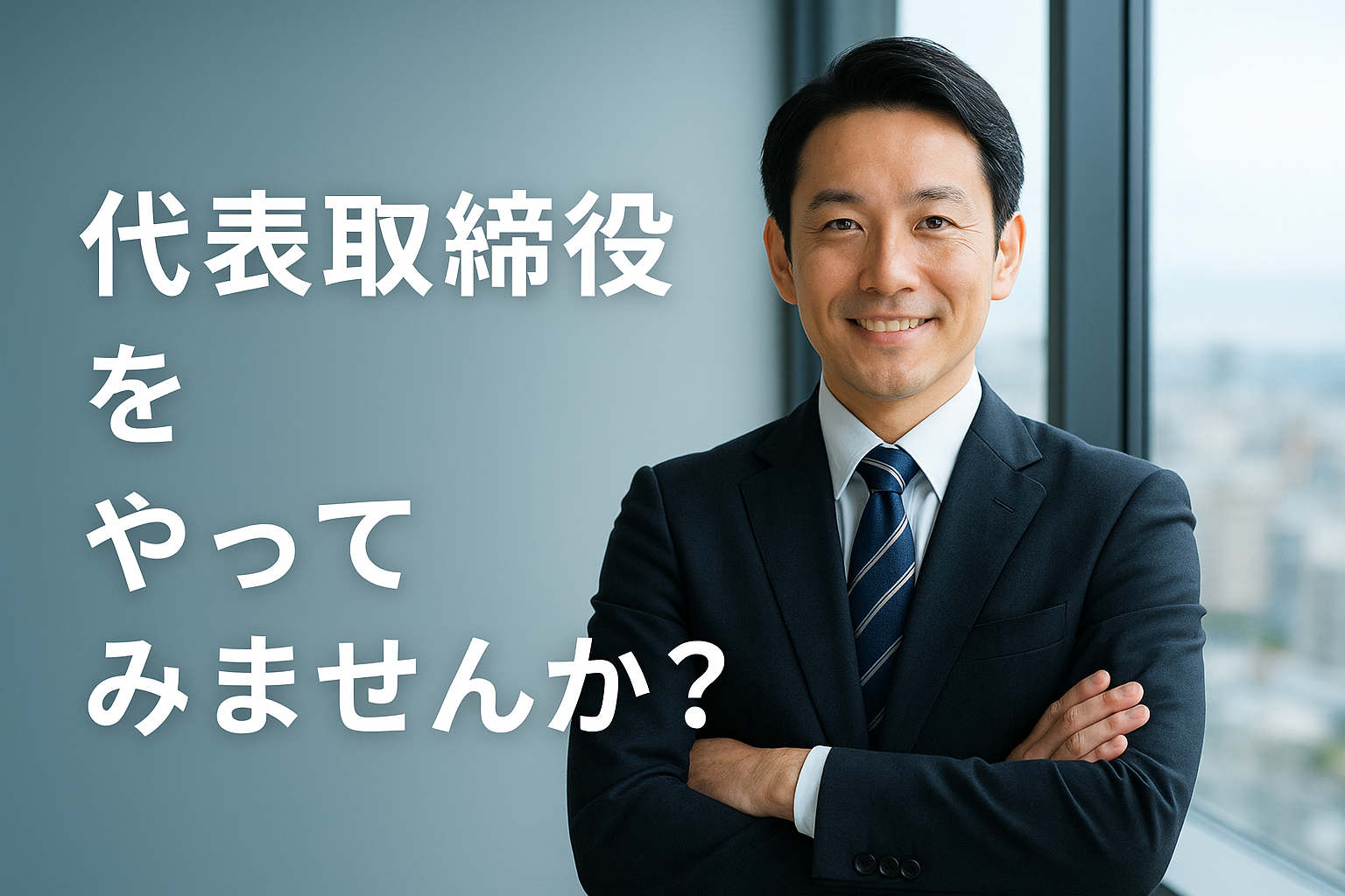 「代表取締役」やってみませんか？