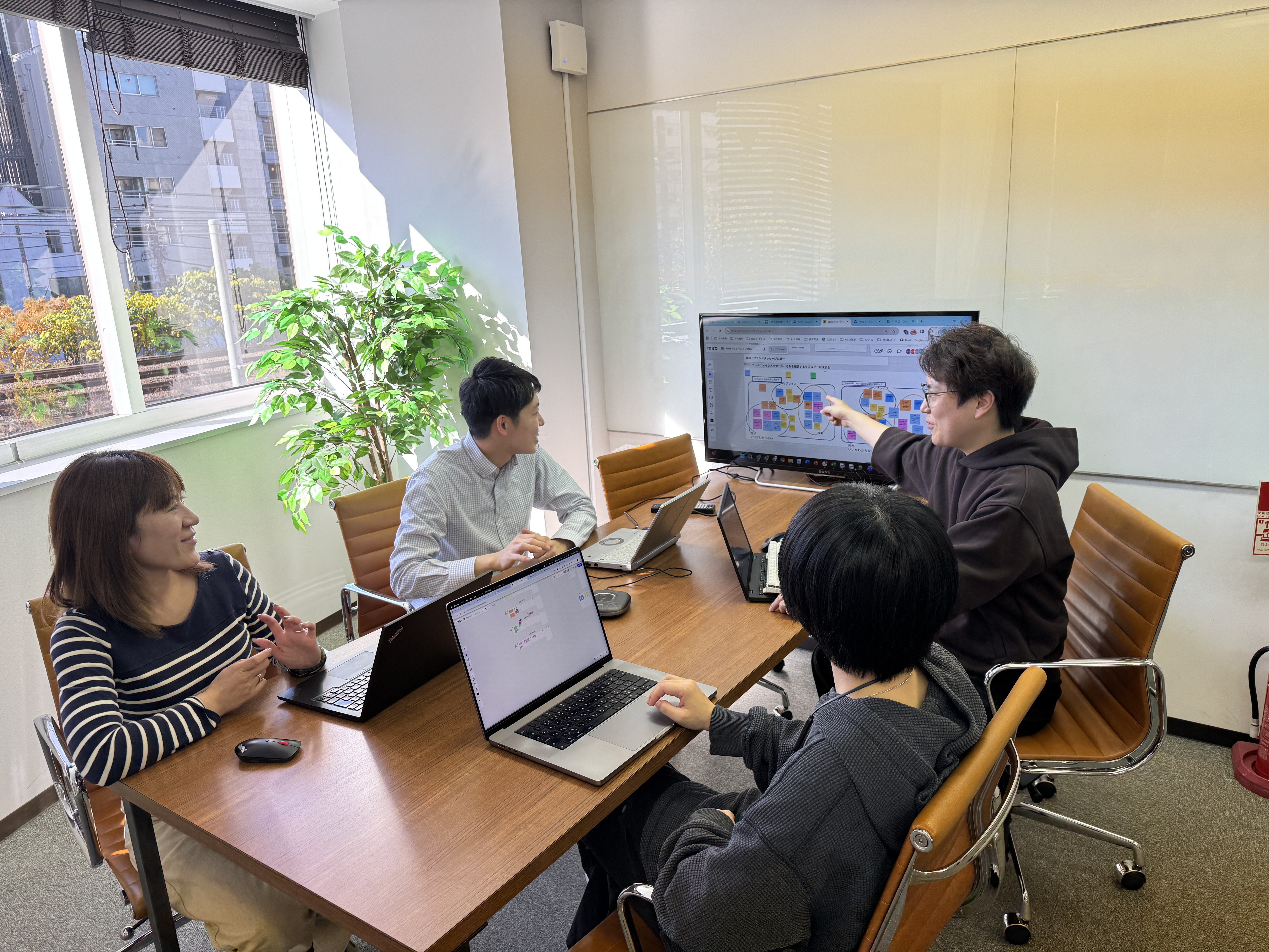 4事業を手掛け、5職種が集結！当社のWebソリューション部の定例MTGを覗いてみた