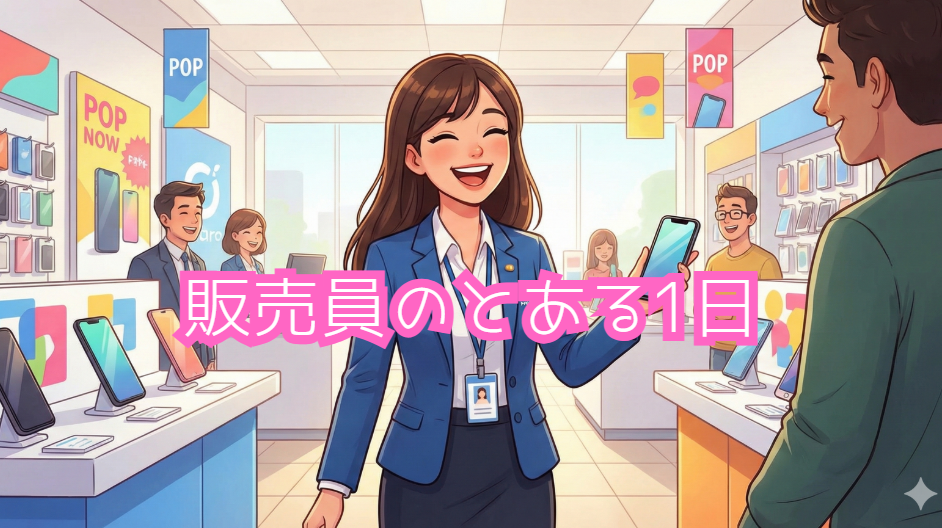 「私らしく働く」を叶える！若手活躍中のモバイル販売員に密着したリアルな1日