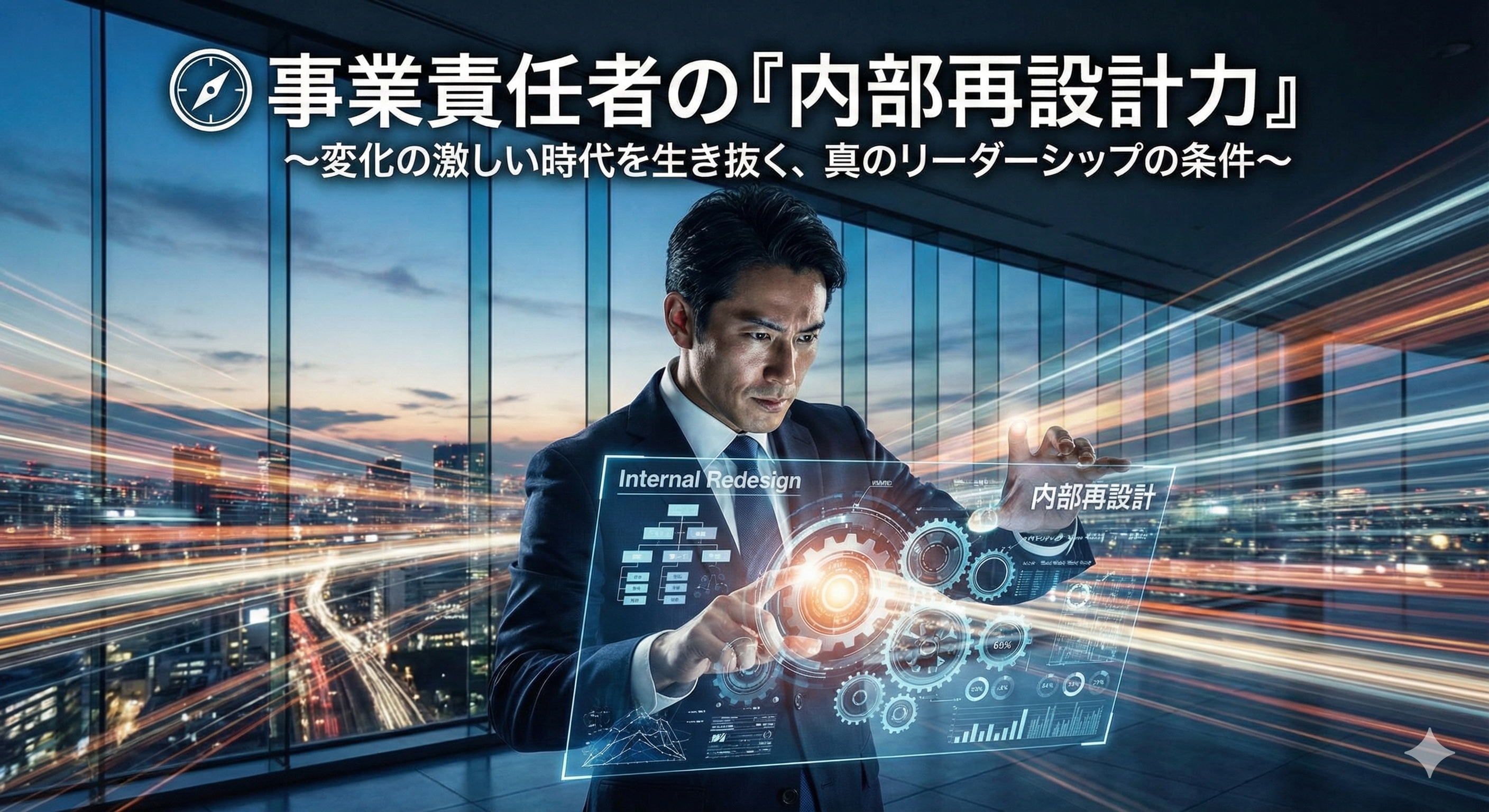 事業責任者の「内部再設計力」～変化の激しい時代を生き抜く、真のリーダーシップの条件～