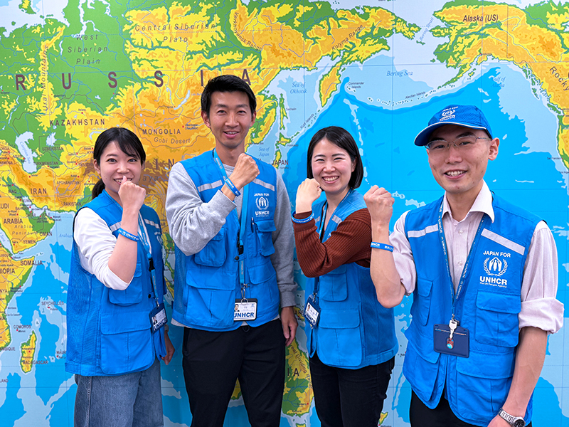 【職員の声】寄付者と難民をつなぐ架け橋として