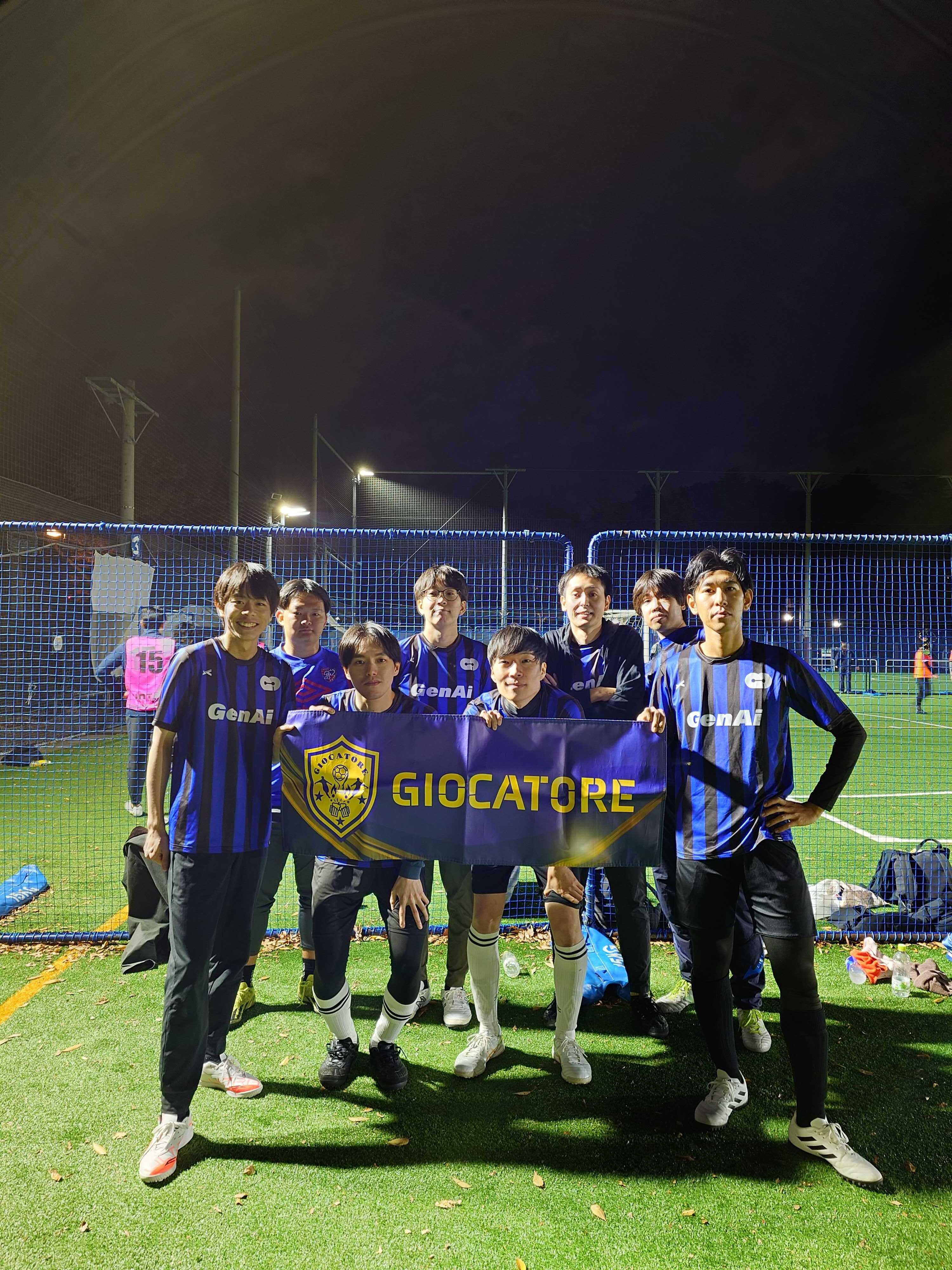 【11月活動報告】TEAM GenAi フットサル部、秋の激戦───国立代々木競技場にて