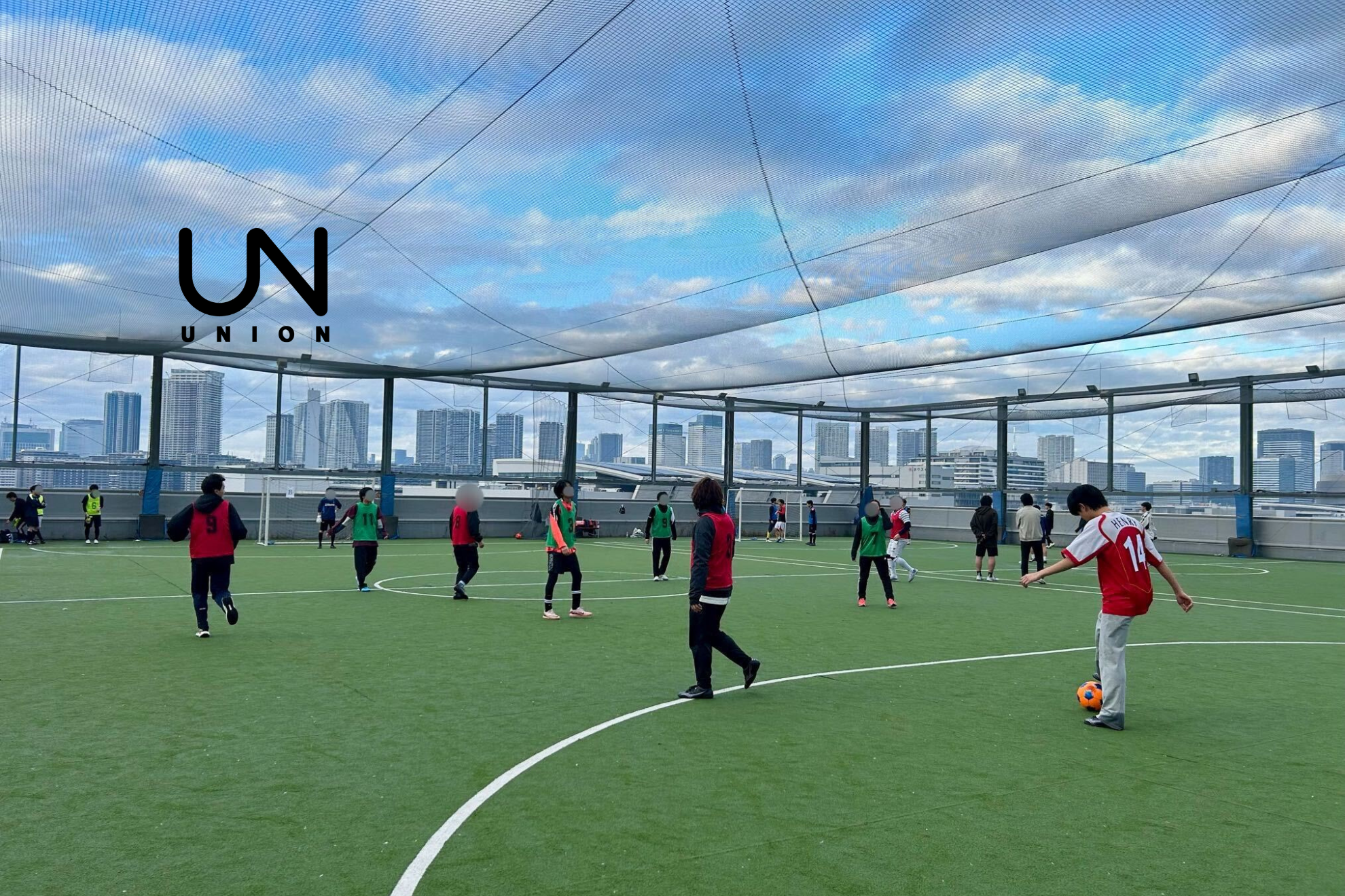 社員と本気でフットサル。UNION長期インターンの活動紹介！
