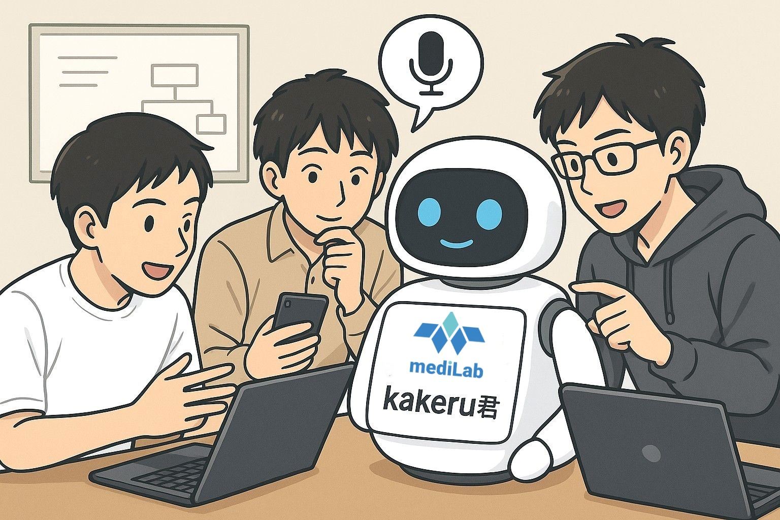 CEO Blog Post: 最近自分ら、『Kakeru君』に詳しくなりました