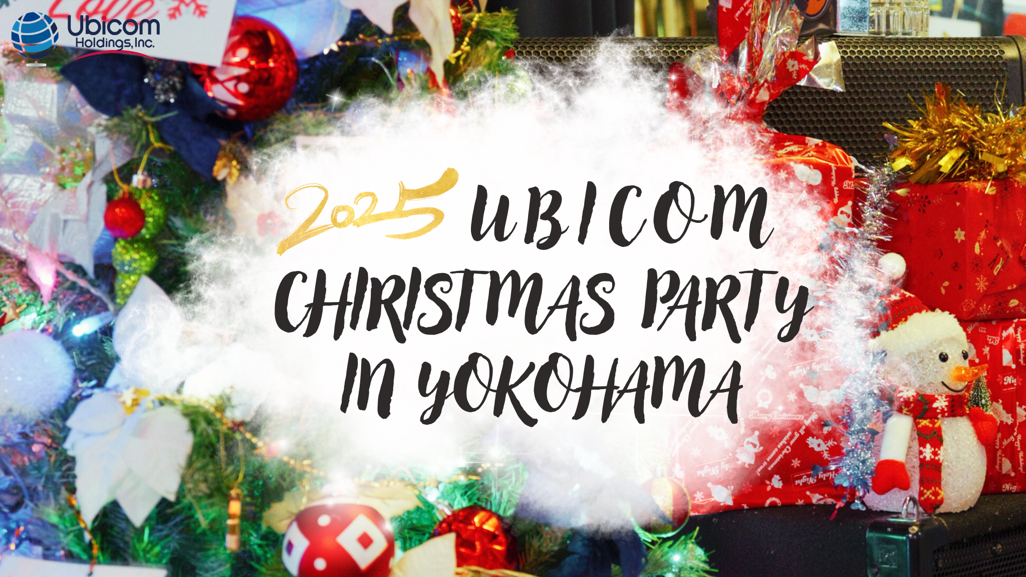 【社内イベント紹介】多国籍メンバーが集うUbicomクリスマスパーティー「White Christmas」