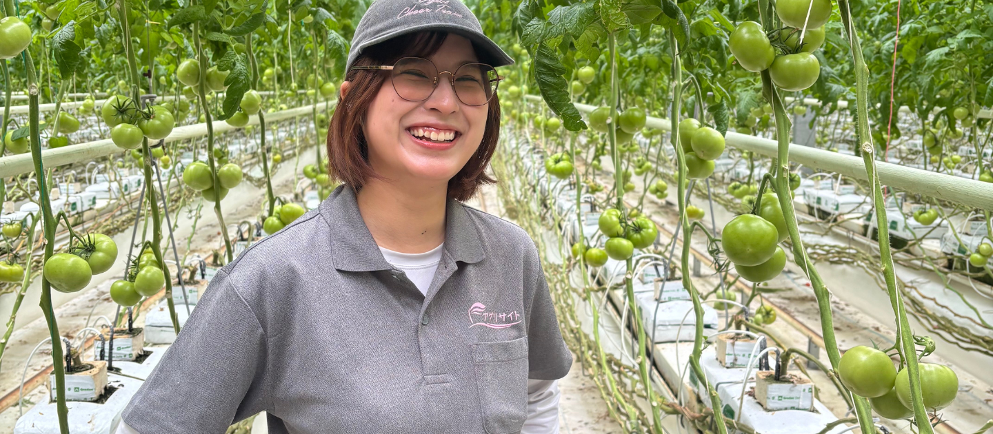 【社員インタビューVol.10】異業種から農業へ。私のキャリアは、ちゃんと農業につながっていた