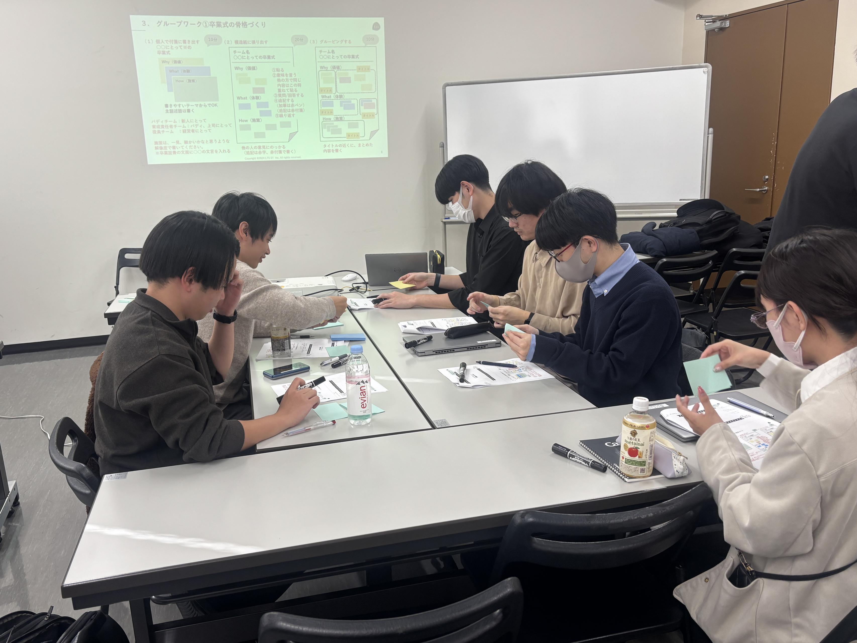 新人卒業式、どう創る？役員・上司・先輩で本気で考えてみました