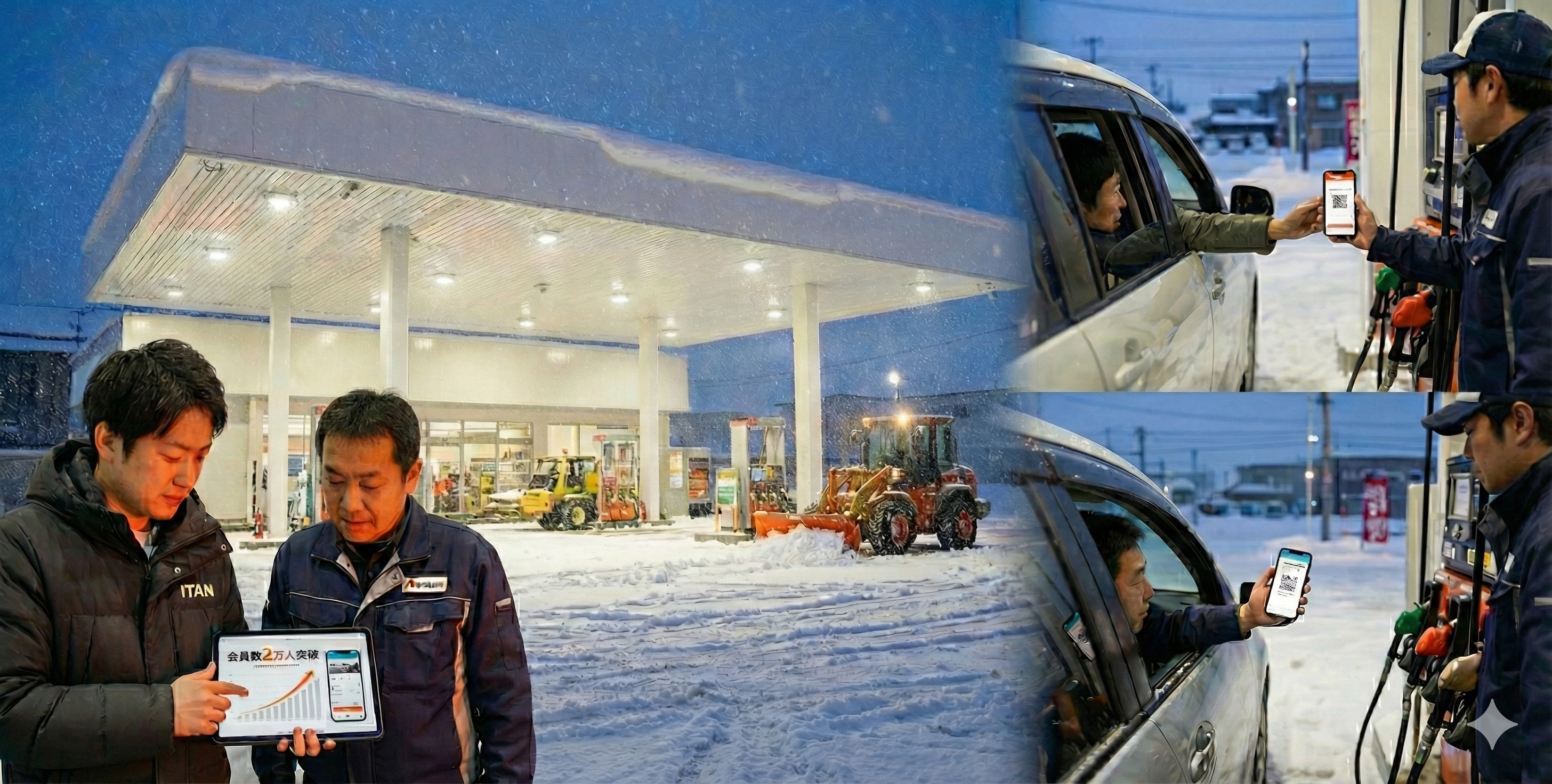 【iTANのお仕事】豪雪地帯のガソリンスタンドが、まさかのIT企業へ！？会員2万人超えの裏側にあった、僕らの”泥臭い”コンサルティング秘話