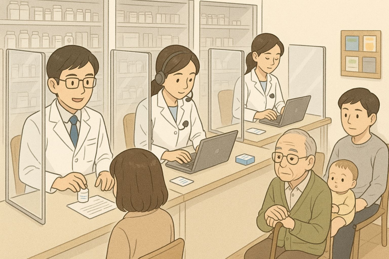 薬局店舗から見えてくること