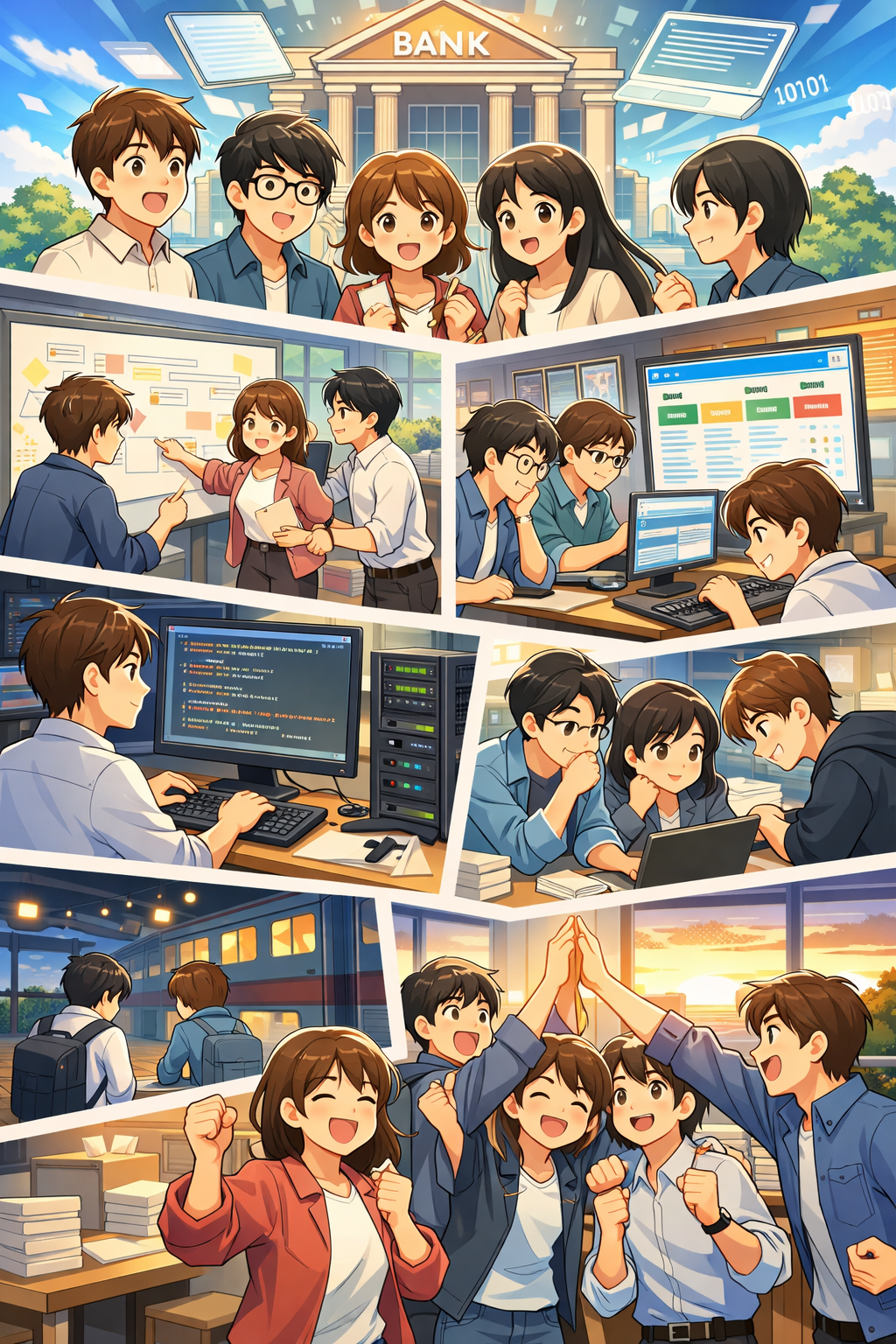 研修で“銀行”を作る会社が、エンジニアを育てる。