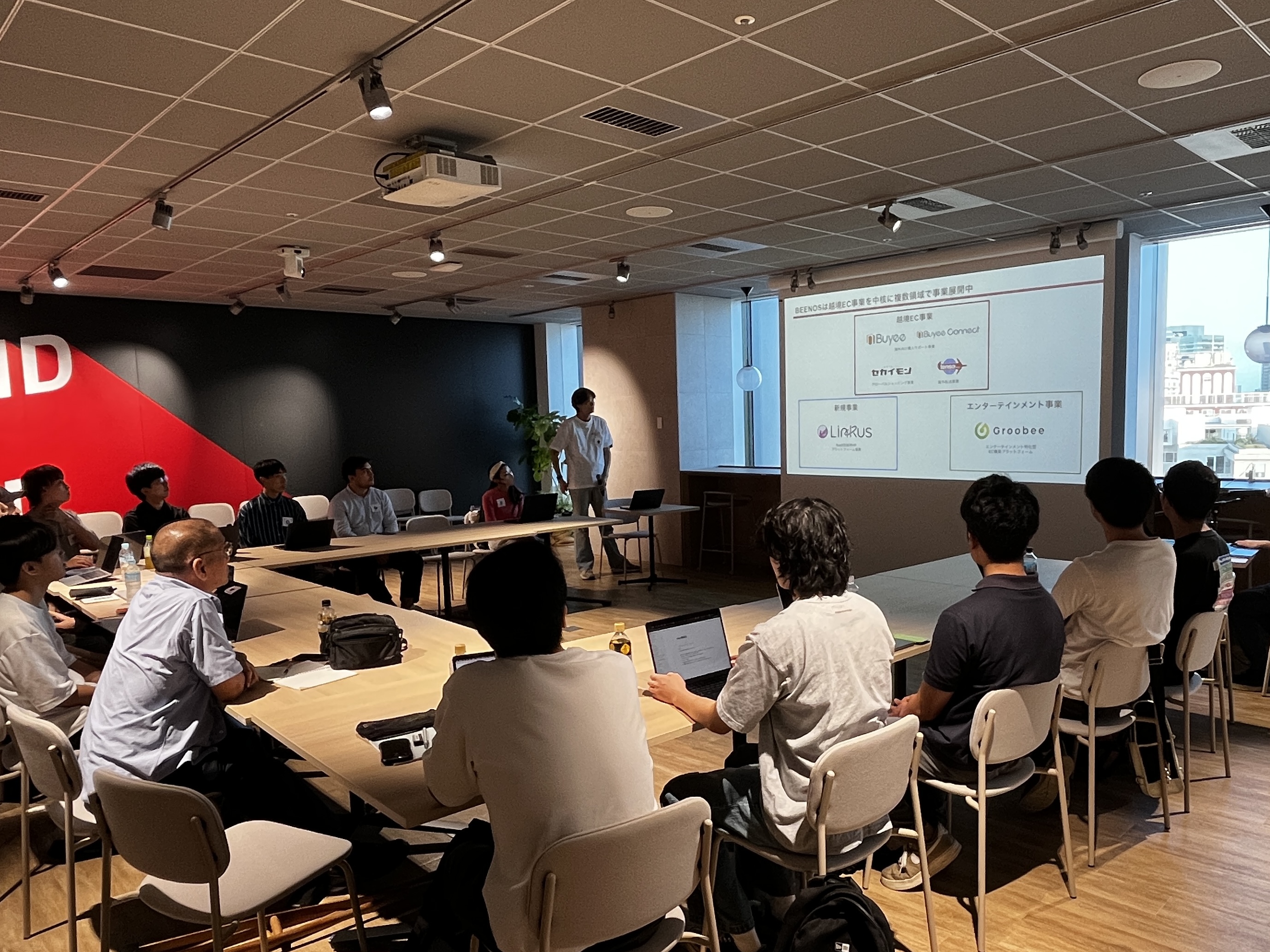 ミートアップでの司会を担当!