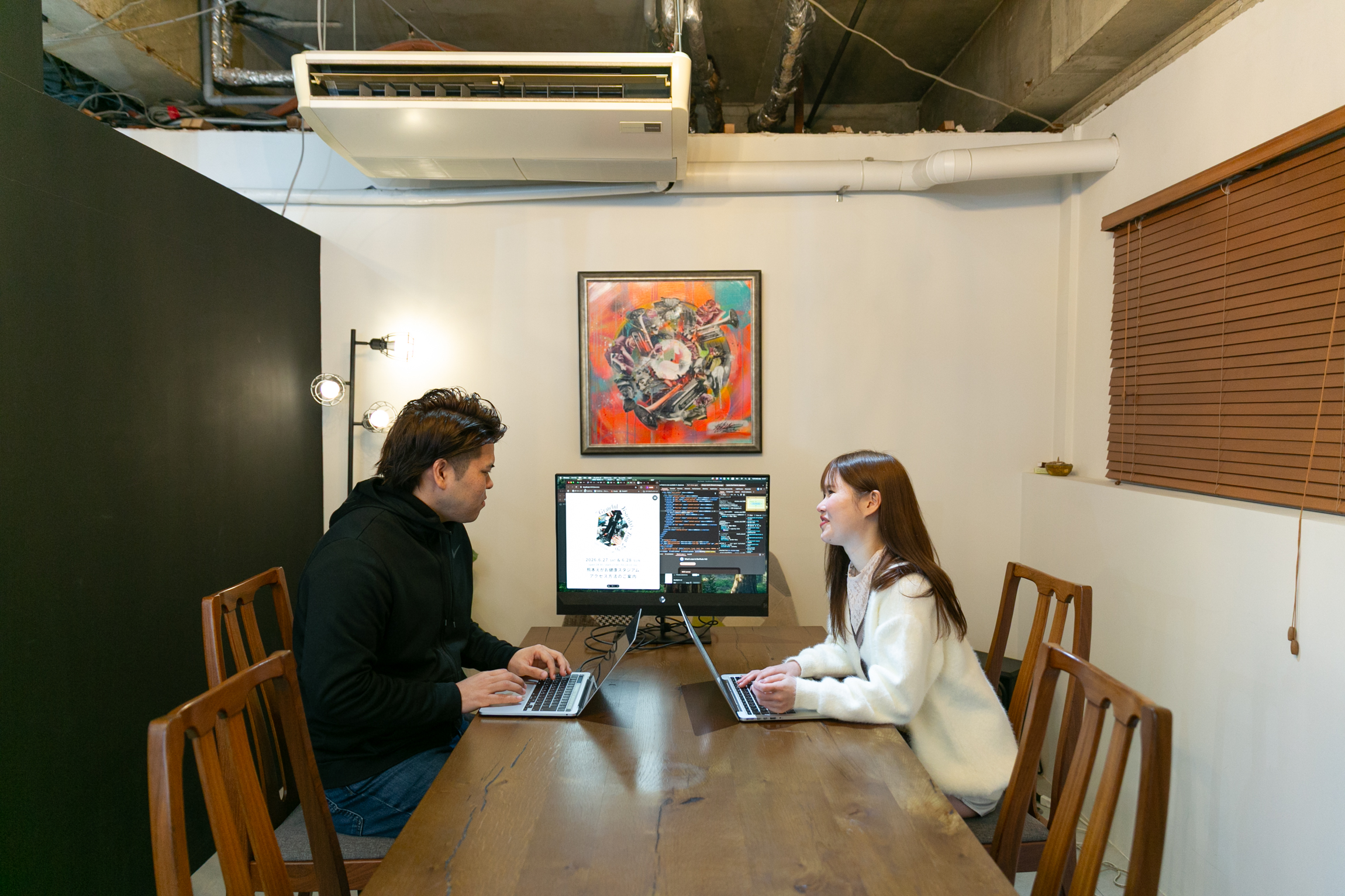 一人で抱えないチームが好きです。