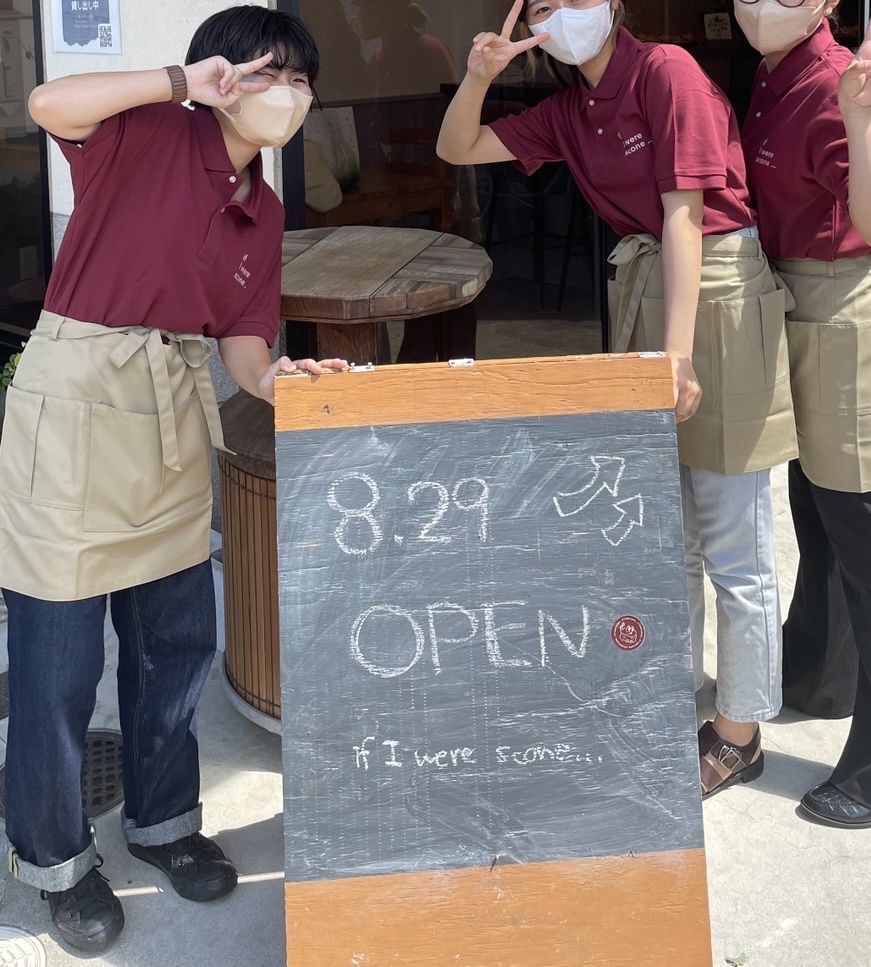 間借りカフェのオープン