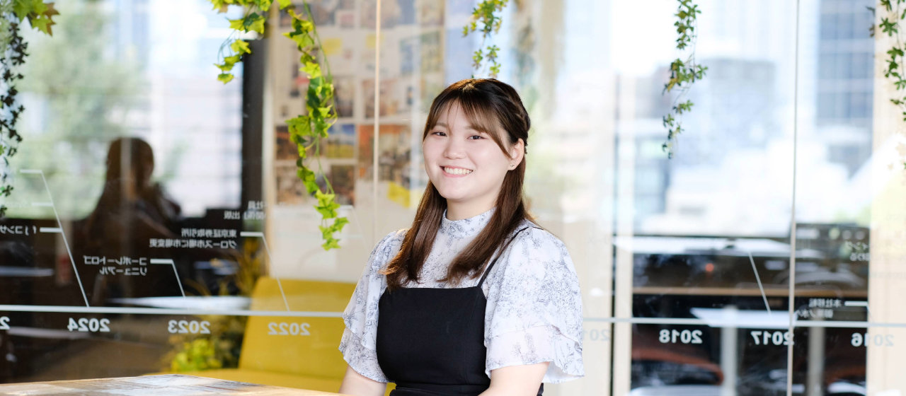 【社員紹介】「絶対ここで働きたい！いや、ここで働いている未来が見える」って思った