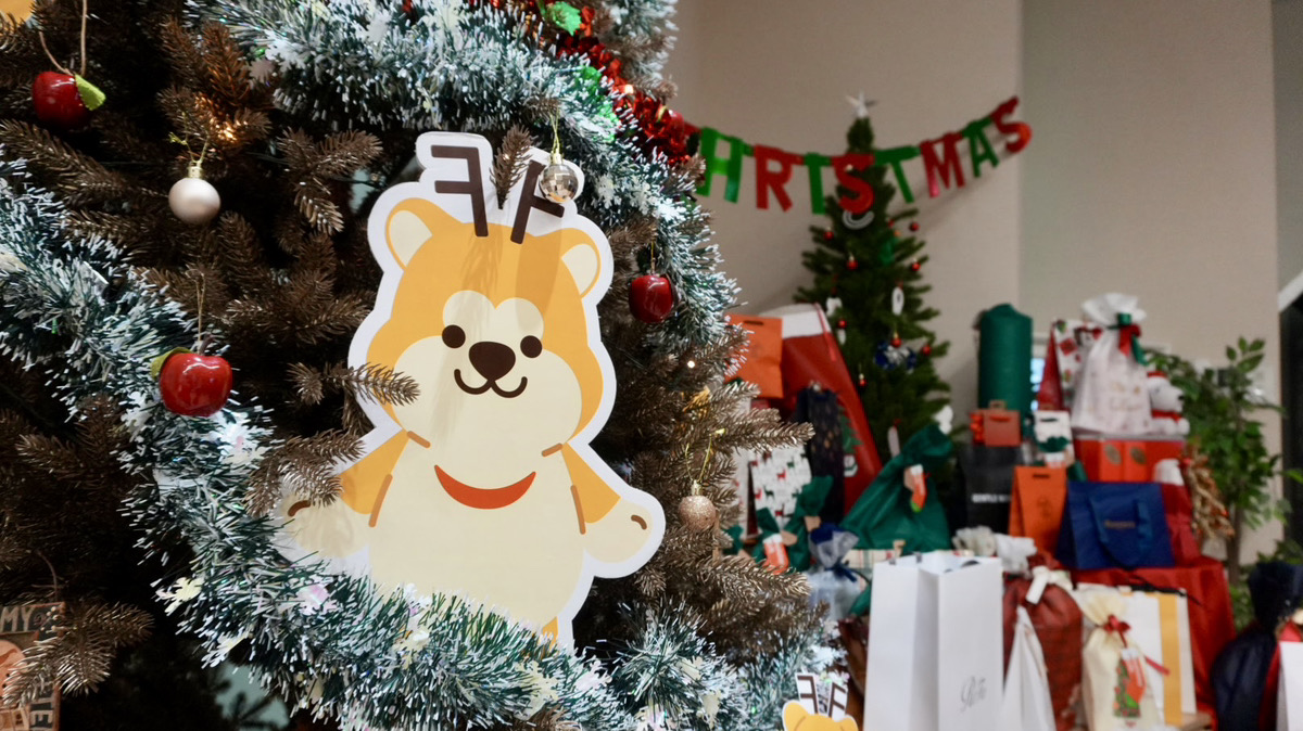 12月のある日、サンタクロースがやってきた！！！！