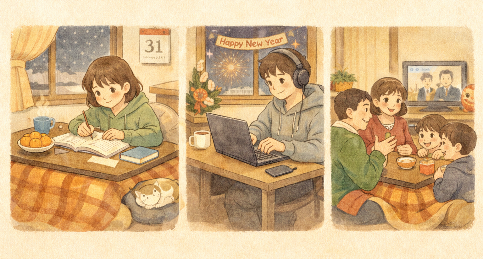 第1弾「年末年始なにしてた？」インタビュー🐣