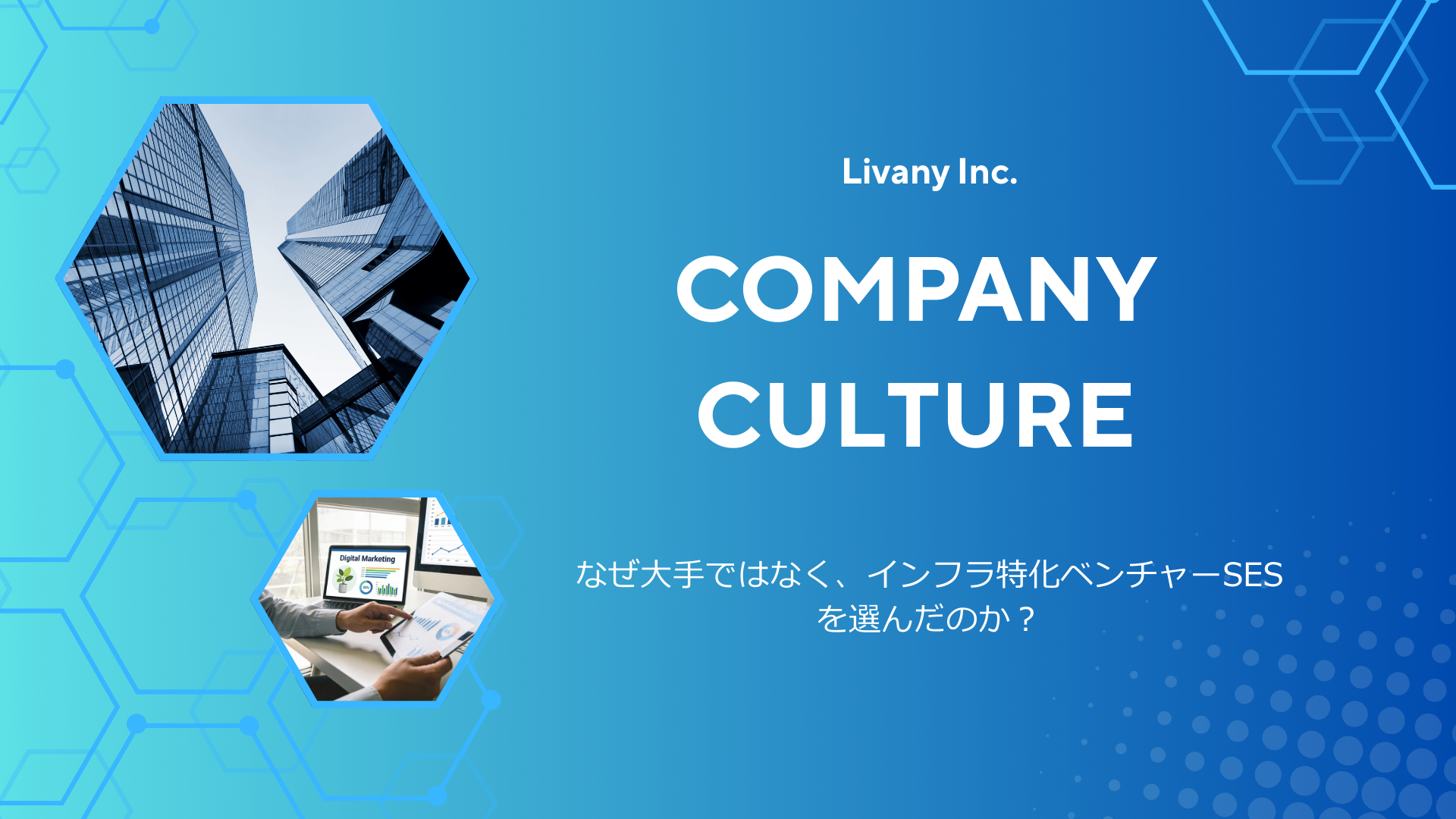 なぜ大手ではなく、インフラ特化ベンチャーSESを選んだのか？