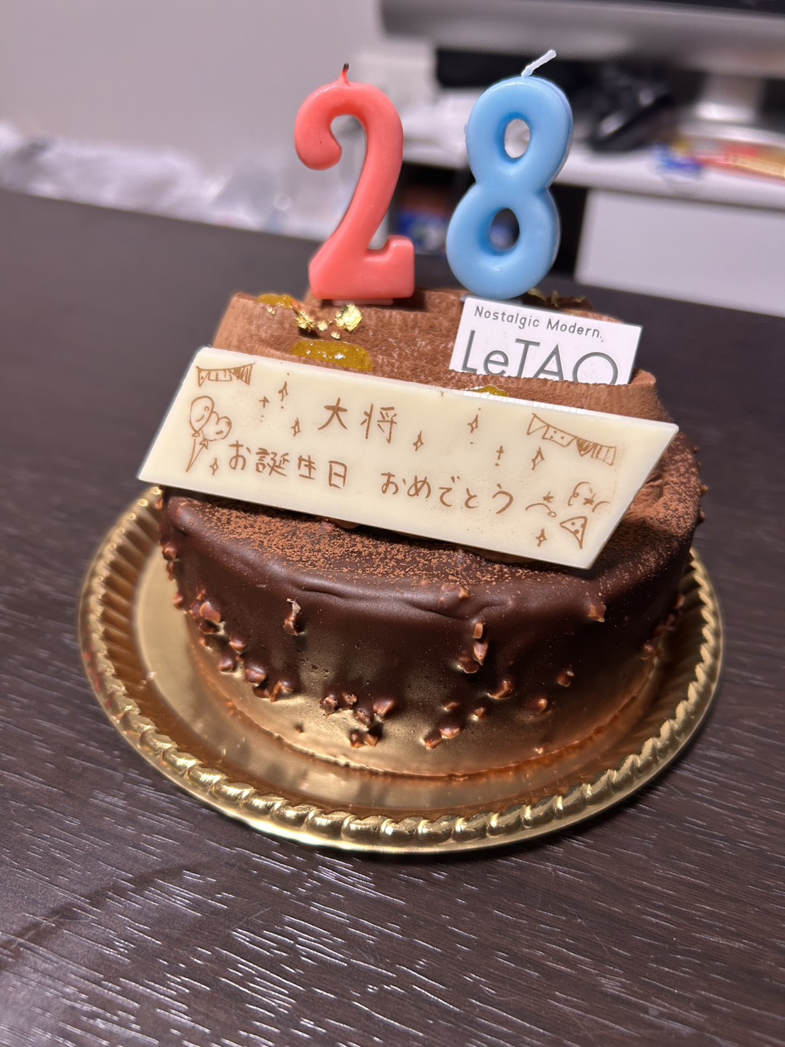 28歳になりました🎂