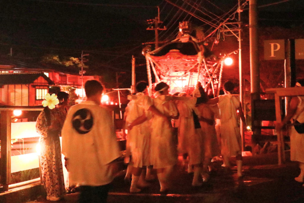 湯平白熊（はぐま）まつりに参加しました