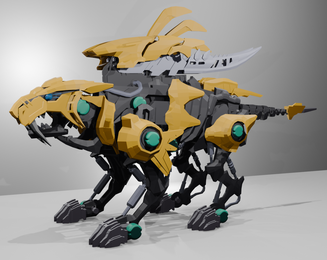 『ゾイドワイルド』より　ZW19 ファングタイガー