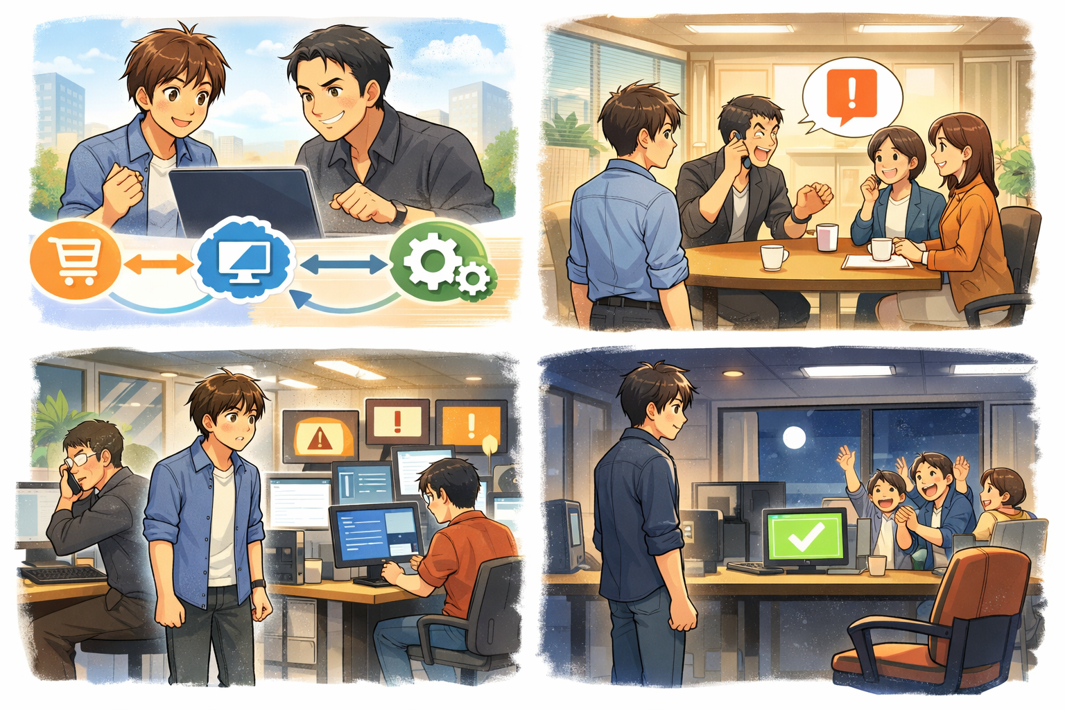 立ったまま迎えた深夜11時――本番が人を育てる瞬間