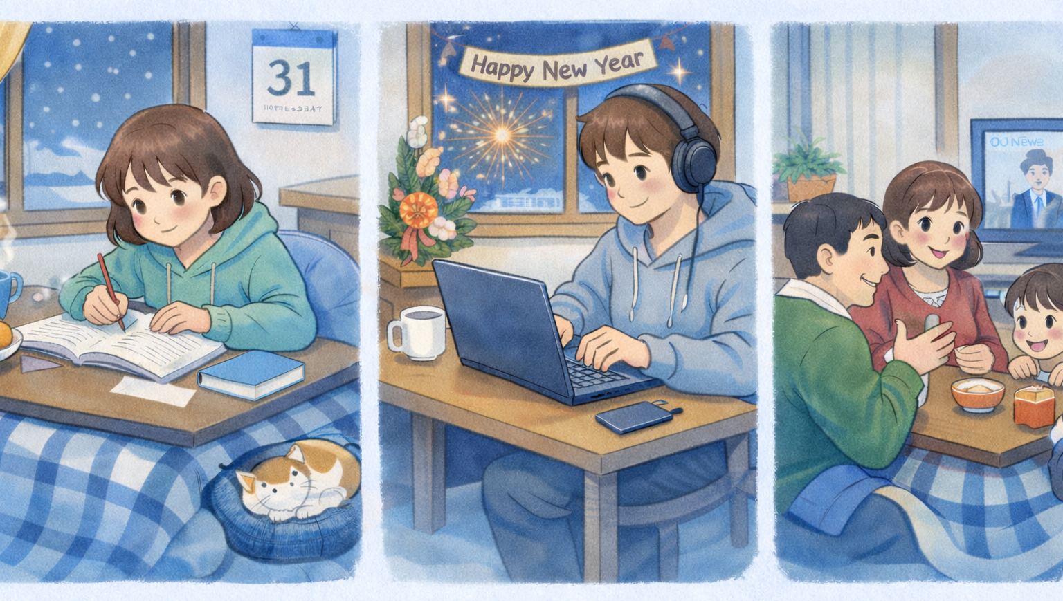 第2弾「年末年始なにしてた？」インタビュー🐥