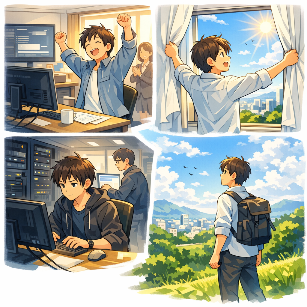 本番を越えた翌日、世界が少し明るく見えた理由